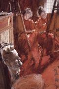 Anders Zorn Les Demoiselles Schwartz oil painting